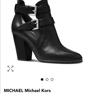 NWT michael kors walden buckle bootie